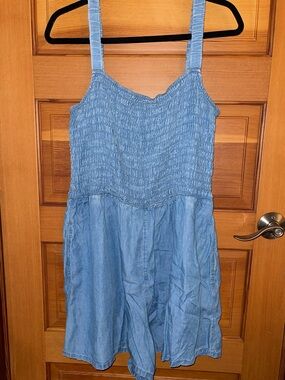 Blue Smocked Romper by ON34th - GUC - Women’s Large